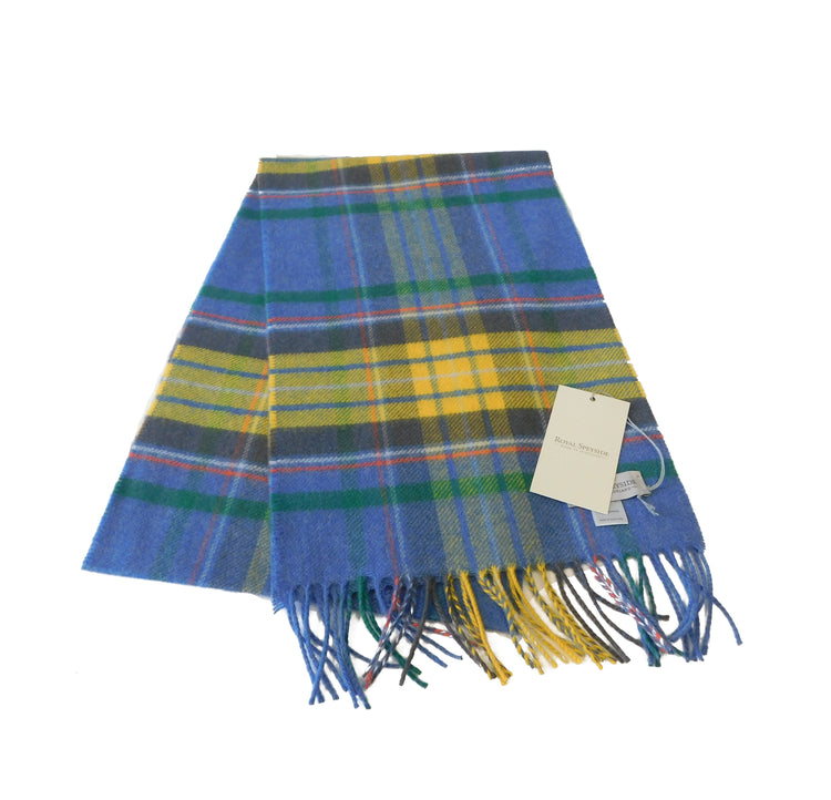 Pure Cashmere Classic Check Scarf - Various Checks - Handcrafted in the Scottish Highlands
