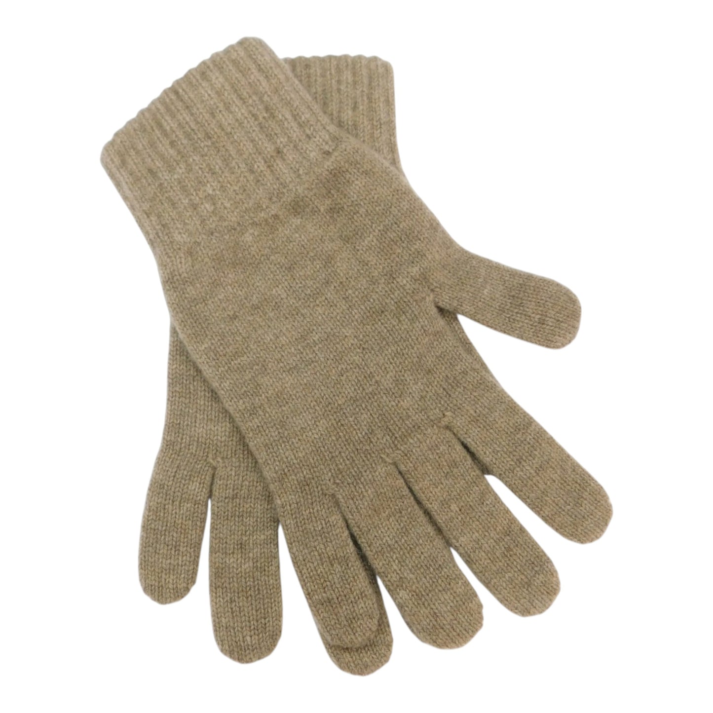 Men’s Pure Cashmere Gloves — Ribbed Cuff | Handcrafted in Hawick