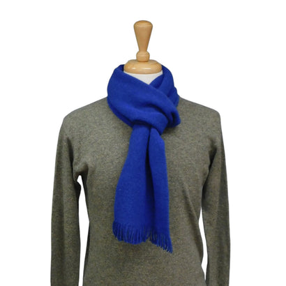 Lambswool Plain Scarf — Warp-Knitted in Hawick, Scotland