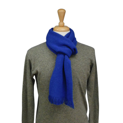 Lambswool Plain Scarf — Warp-Knitted in Hawick, Scotland