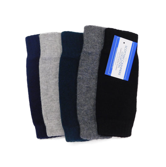 Ladies Pure Cashmere Wristwarmers - Fingerless Mitt style with thumb - Handcrafted in Hawick, Scotland