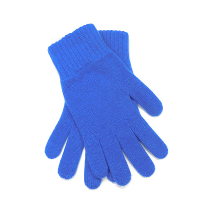 Ladies Pure Cashmere Gloves - Black, Greys, Blues and Purples - Handcrafted in Hawick, Scotland