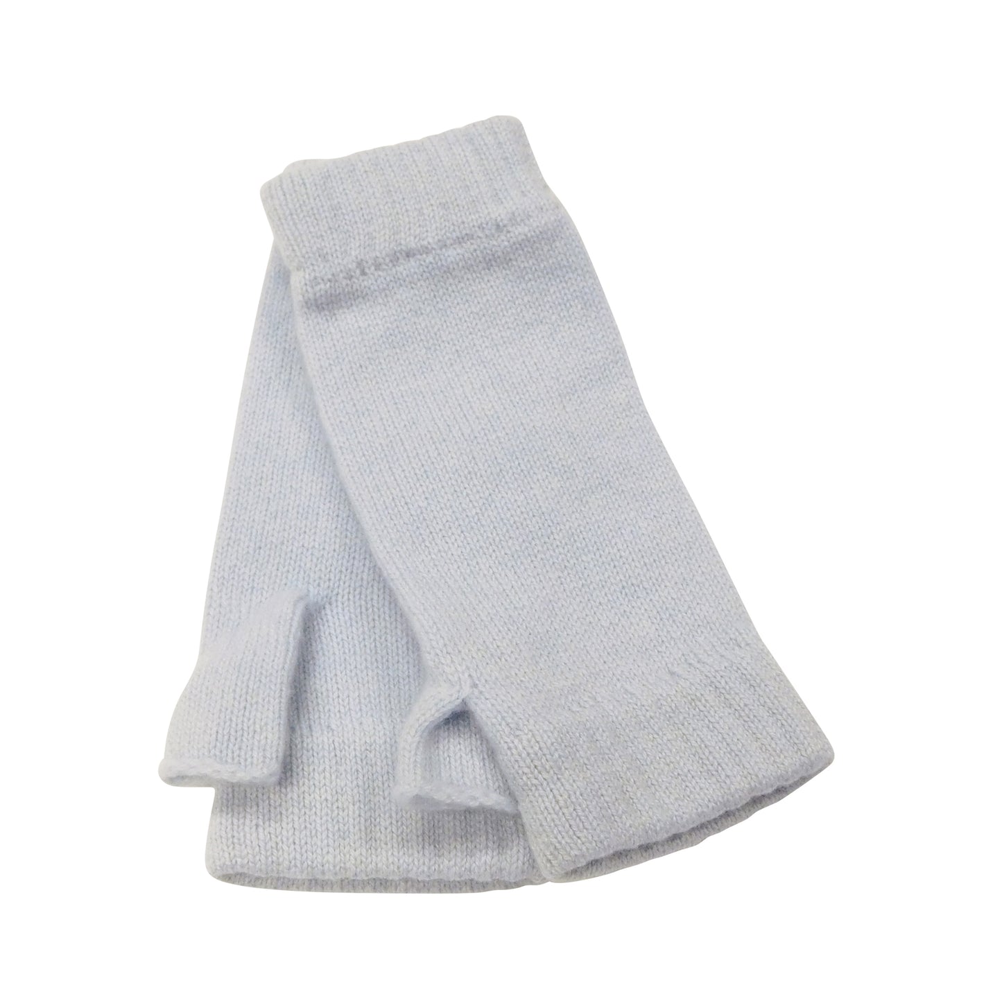 Ladies Pure Cashmere Wristwarmers - Fingerless mitt style with separate thumb - Grey, Blues, Greens and Pink - Handcrafted in Hawick, Scotland