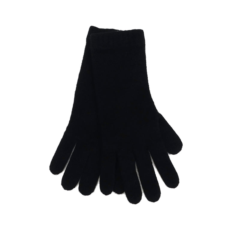 Pure Cashmere Ladies Short Cuff Gloves - Handcrafted in Hawick, Scotland