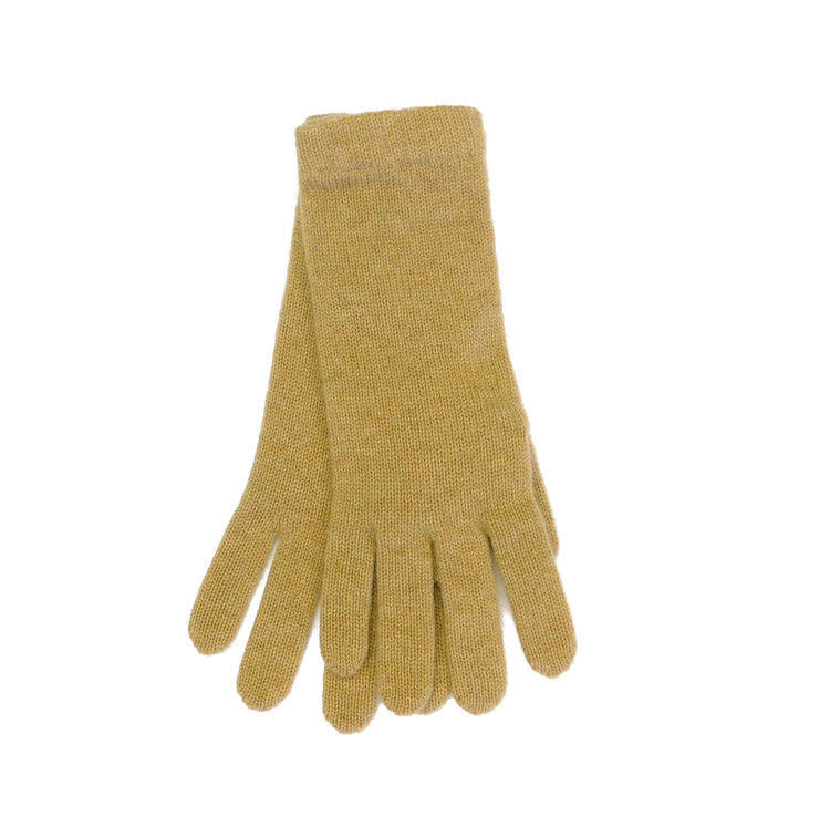 Pure Cashmere Ladies Short Cuff Gloves - Handcrafted in Hawick, Scotland