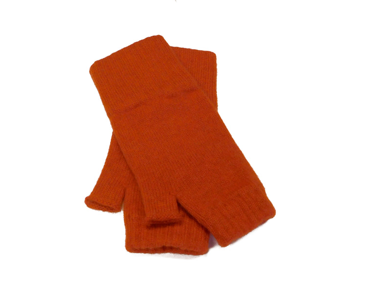 Pulswärmer aus reinem Kaschmir – fingerloser Fausthandschuh-Stil mit Daumen – verschiedene Farben erhältlich – hergestellt in Hawick, Schottland