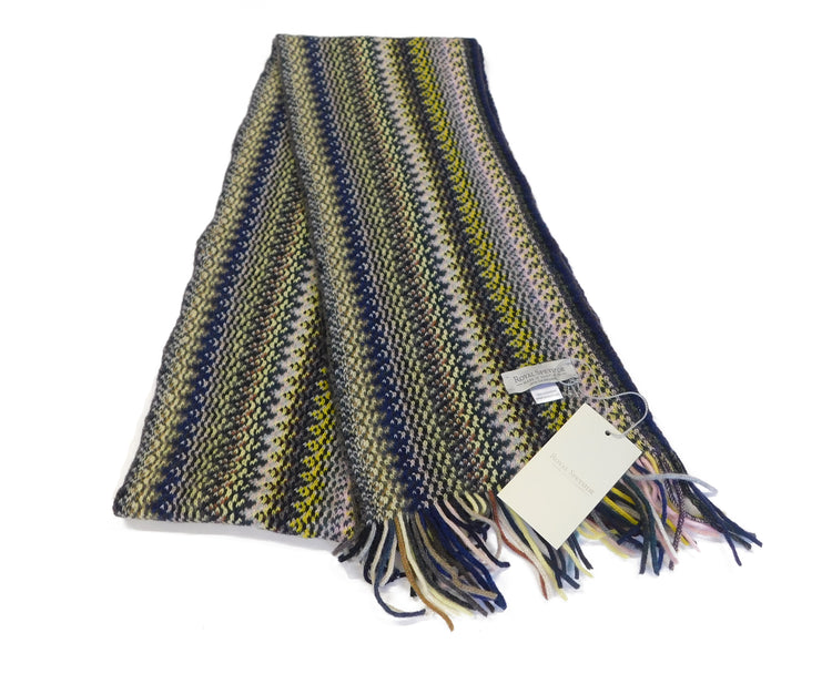 Gesprenkelter Schal aus reinem Kaschmir – handgefertigt in Hawick, Schottland