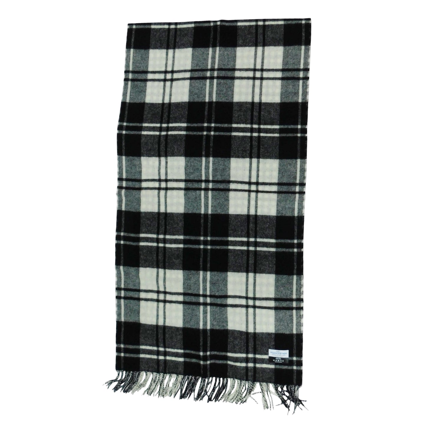 Reversible Lambswool Stole / Wrap — Woven in the Scottish Highlands