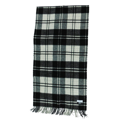 Reversible Lambswool Stole / Wrap — Woven in the Scottish Highlands