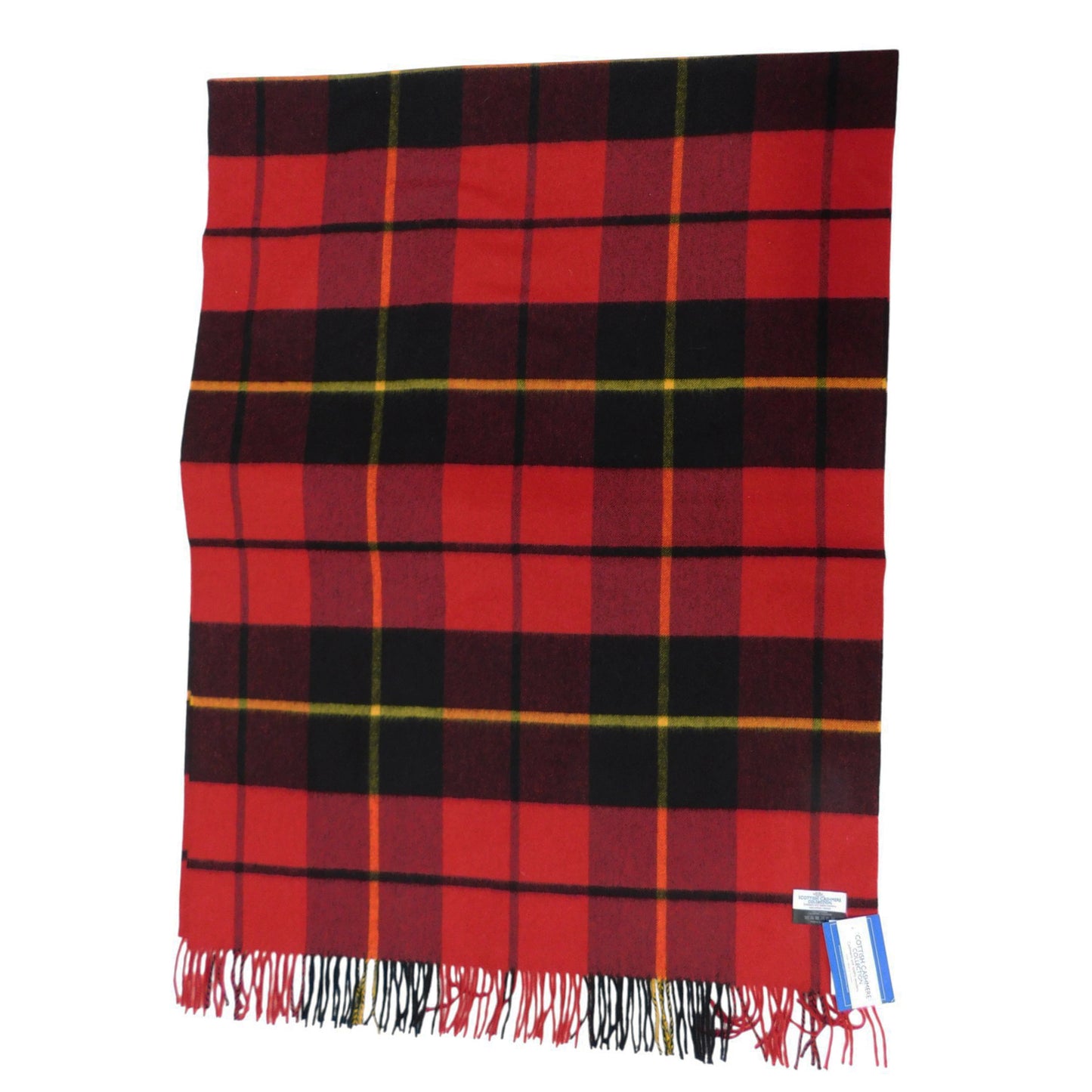 Écharpe / étole tartan en cachemire pur - Le summum du luxe - Tissé en Écosse 