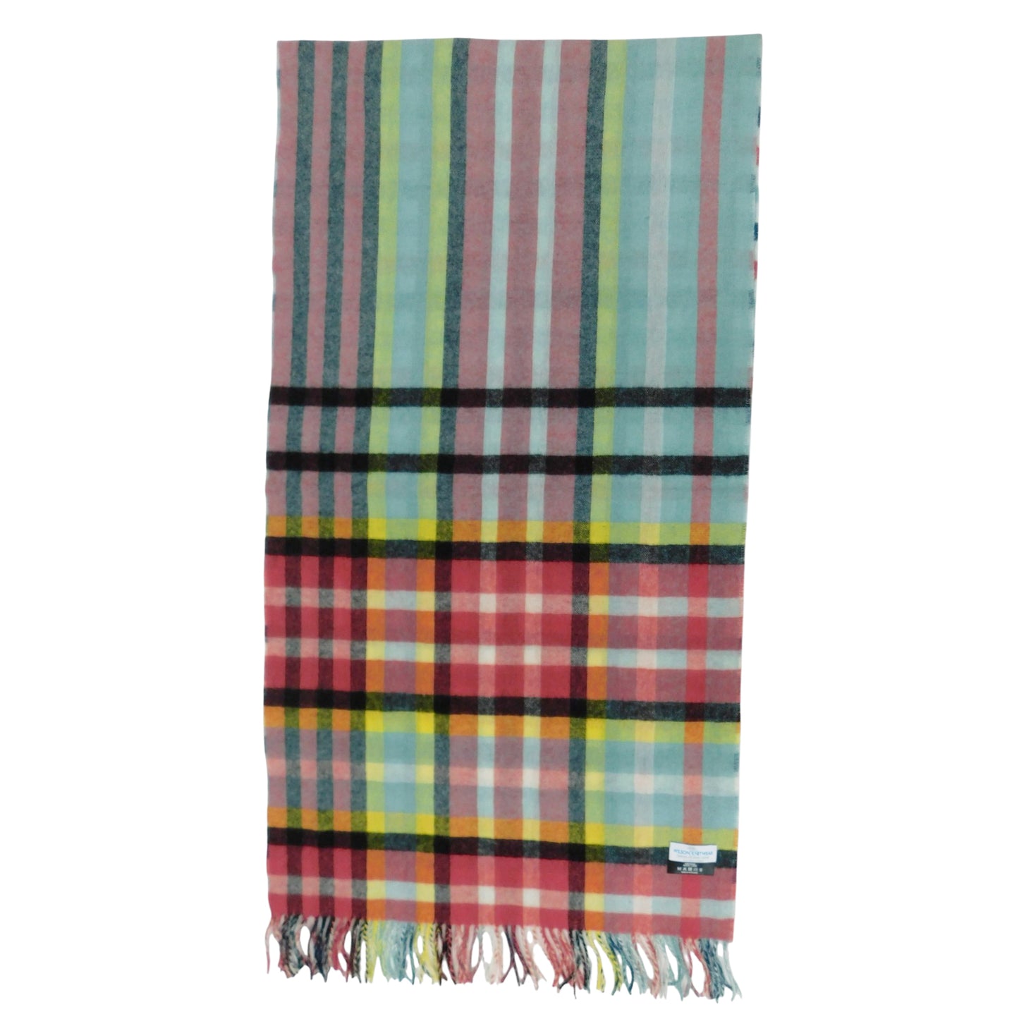 Reversible Lambswool Stole / Wrap — Woven in the Scottish Highlands