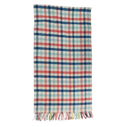 Reversible Lambswool Stole / Wrap — Woven in the Scottish Highlands
