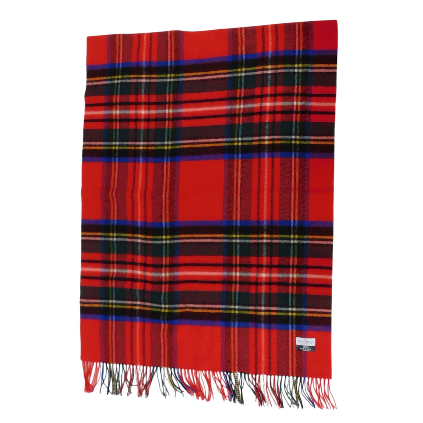Lambswool Tartan Stole / Wrap — Woven in the Scottish Highlands
