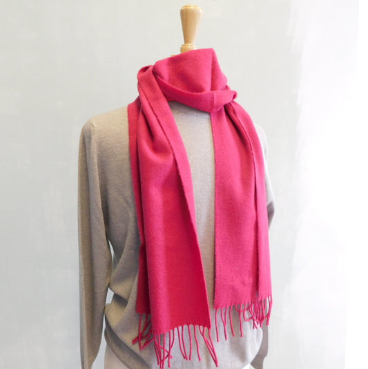 Pure Lambswool Lightweight Woven Scarf - Hand-crafted in Scotland