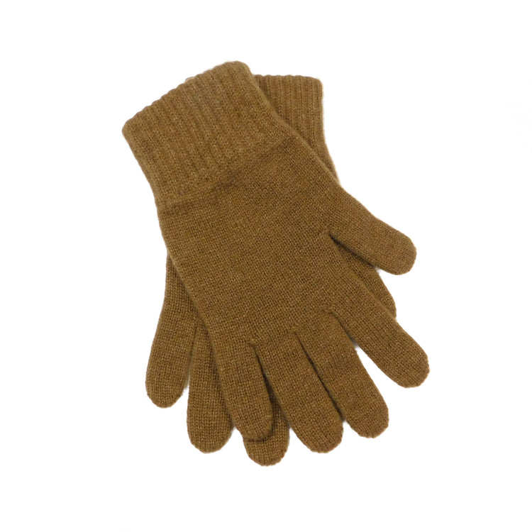 Ladies Pure Cashmere Gloves - Greens, Browns, Yellows and Neutrals - Handcrafted in Hawick, Scotland